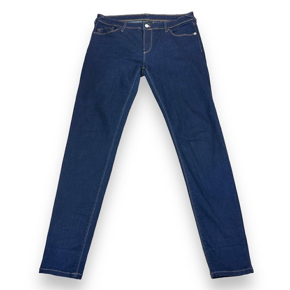 Emporio Armani Women's Skinny Jeans - Dark Blue